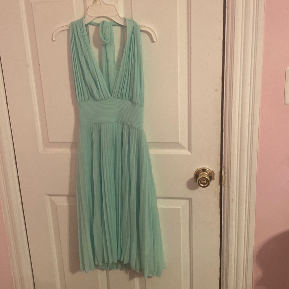Flowy Teal Dulce Carola Sun Dress